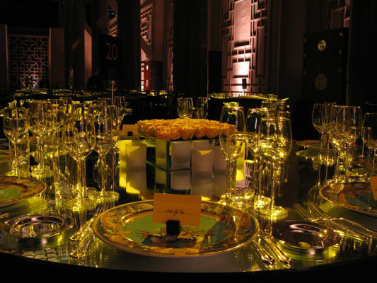 Versace Dinner at Forbidden City, China