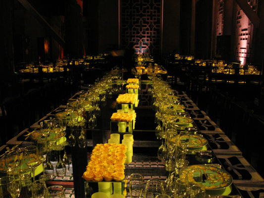 Versace Dinner at Forbidden City, China